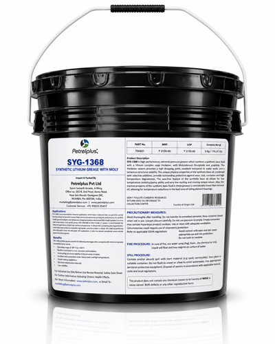 SYG-1368 SYNTHETIC LITHIUM GREASE WITH MOLY(150, 220 &460)