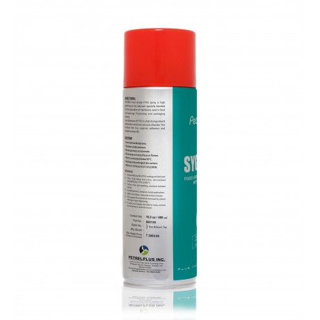 SYG-990 Food Grade Dry Film Spray with PTFE(Teflon) (500 ML)