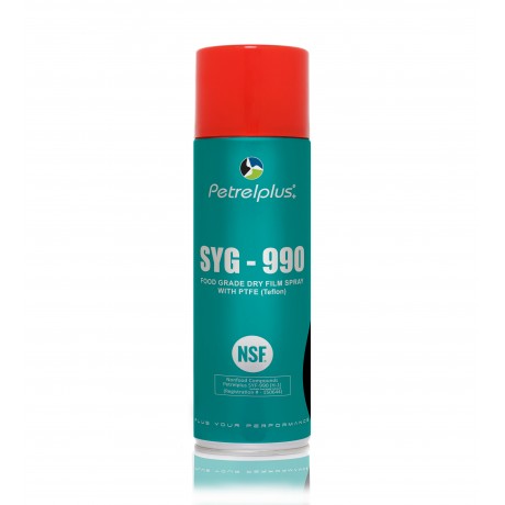 SYG-990 Food Grade Dry Film Spray with PTFE(Teflon) (500 ML)