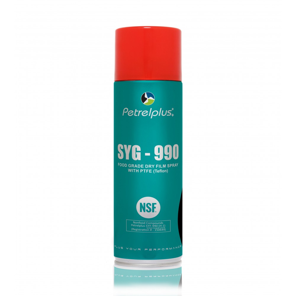 Syg 990 Food Grade Ptfe Dry Film Spray Front 1000x1000